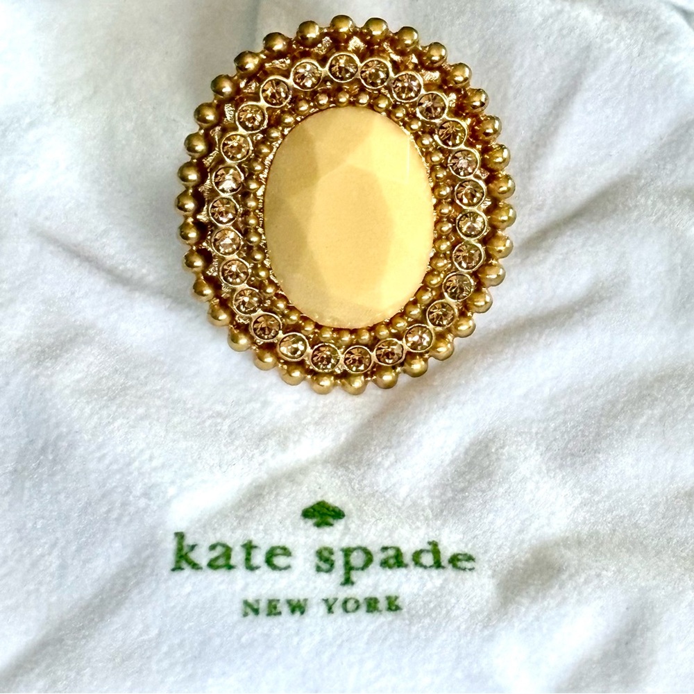 Kate Spade Steal The Spotlight Vintage Cocktail Ring